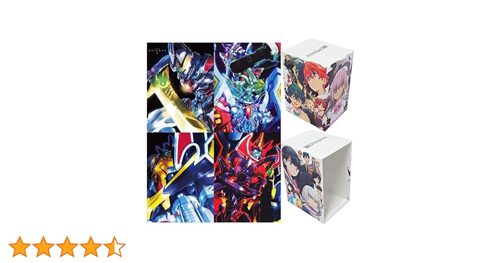 Amazon.co.jp: 【Blu-ray】SSSS.GRIDMAN 全4巻セット 全巻収納